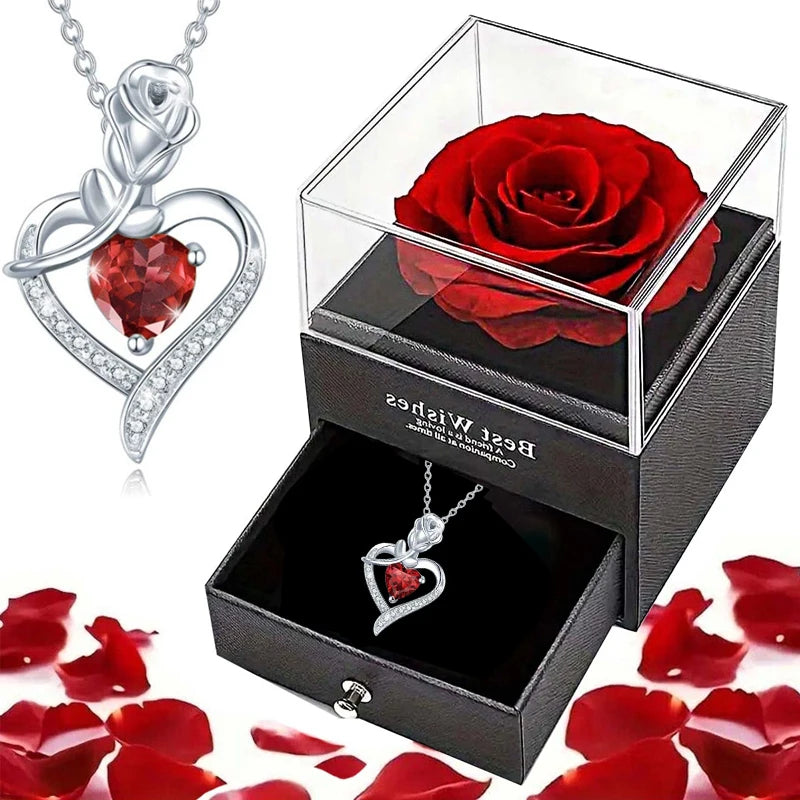 Artificial Rose Gift Box - what's included