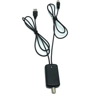 HDTV TV Antenna Signal Booster Amplifier with 75Ω Adapter
