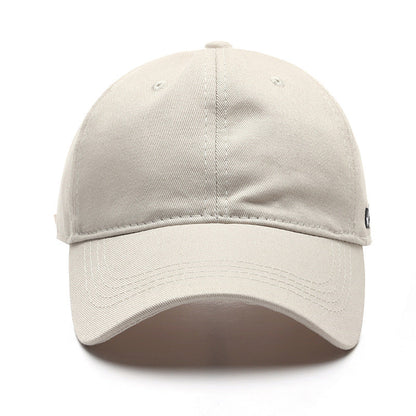 Soft Cotton Baseball Cap with Side Letter Embroidery Adjustable