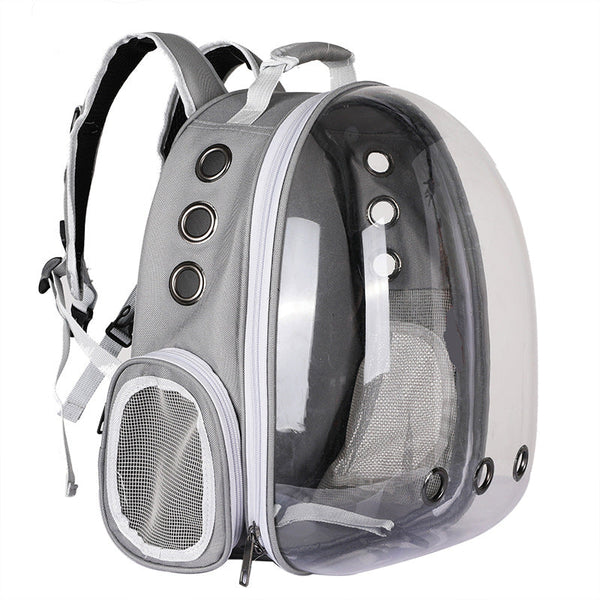Expandable Pet Carrier Backpack with Clear Window for Cats & Dogs