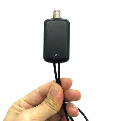 HDTV TV Antenna Signal Booster Amplifier with 75Ω Adapter