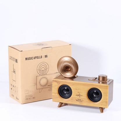 Portable Bluetooth Desktop Speaker with USB, FM Radio & TF Card