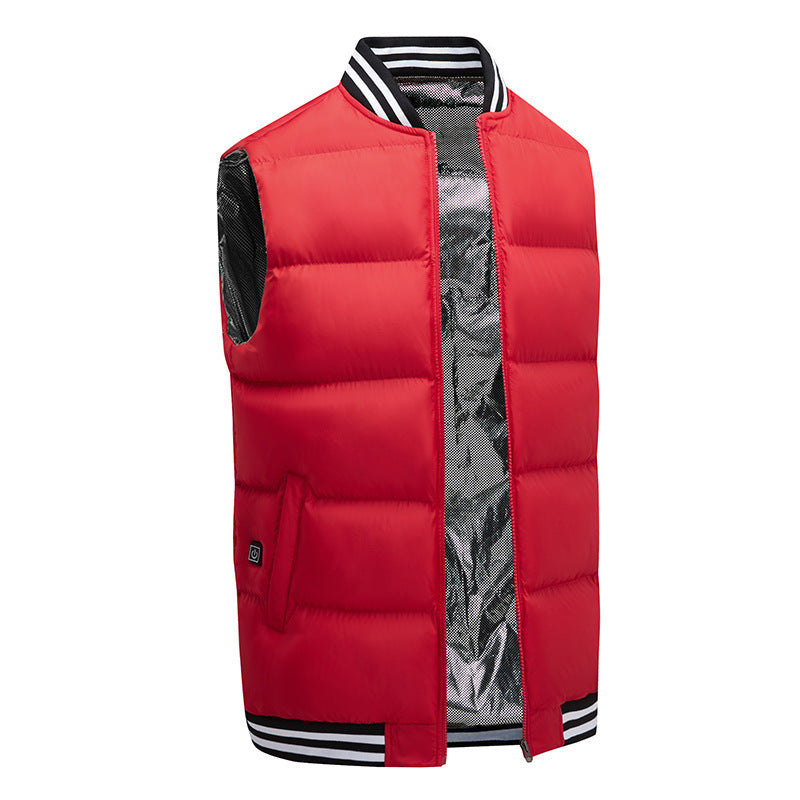 USB Electric Heated Vest with 3 Heat Levels for Outdoor Warmth