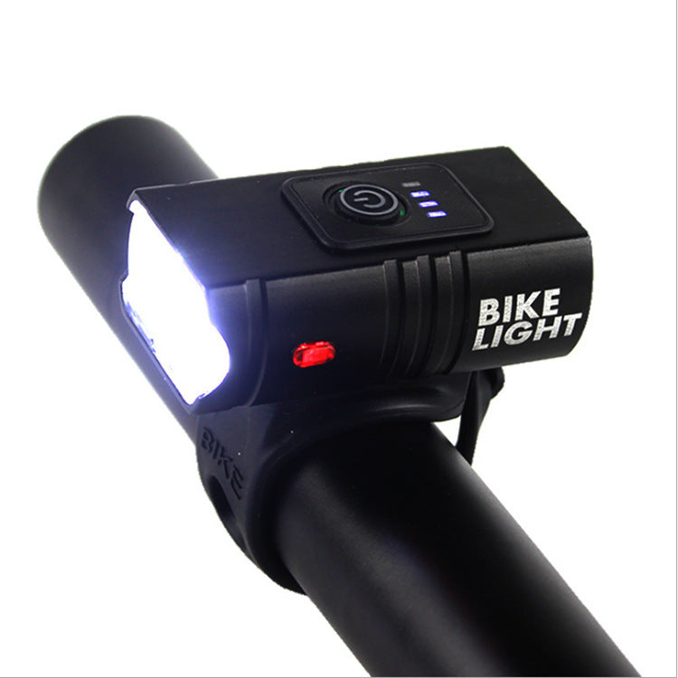 USB Rechargeable LED Bicycle Front Light Waterproof 6 Modes