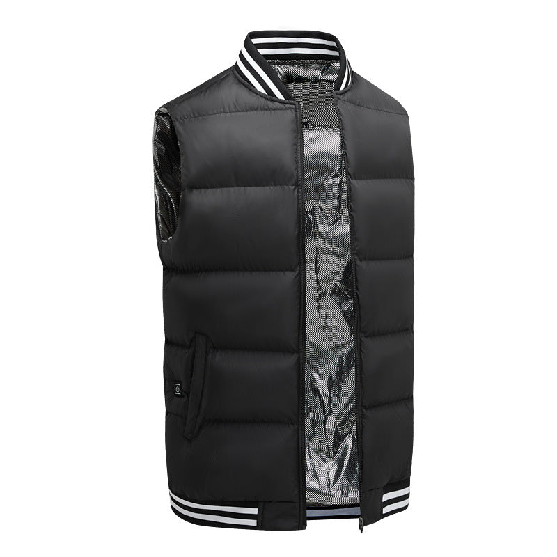 USB Electric Heated Vest with 3 Heat Levels for Outdoor Warmth
