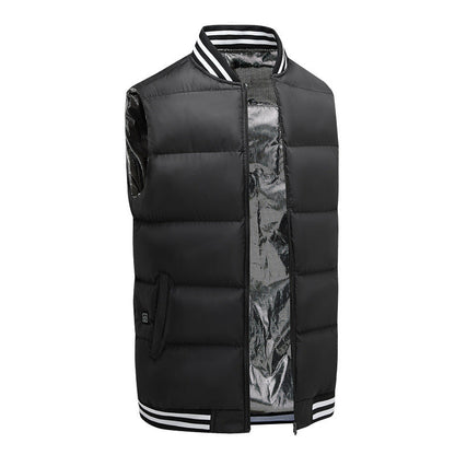 USB Electric Heated Vest with 3 Heat Levels for Outdoor Warmth
