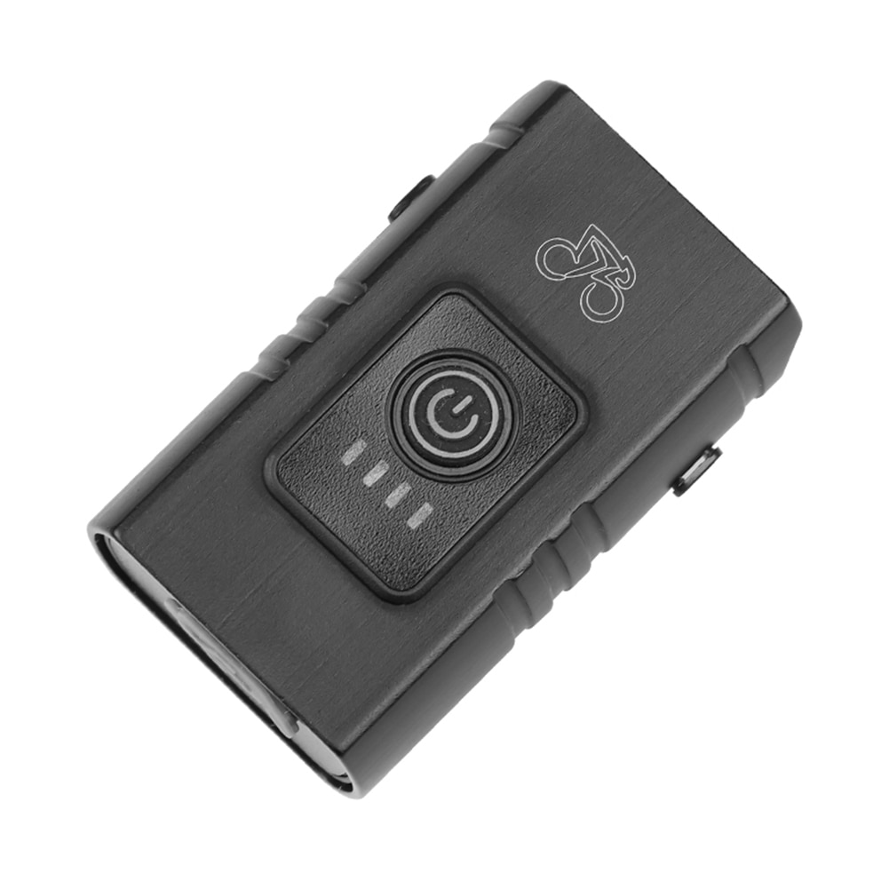 USB Rechargeable LED Bicycle Front Light Waterproof 6 Modes