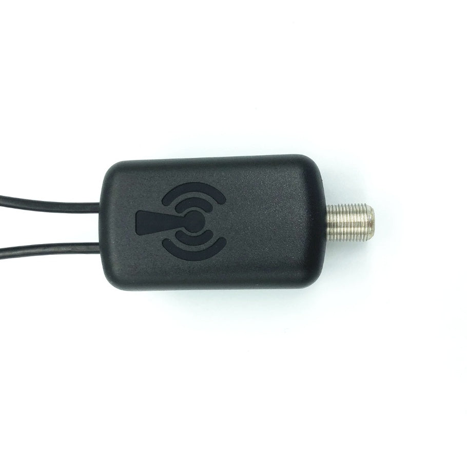 HDTV TV Antenna Signal Booster Amplifier with 75Ω Adapter