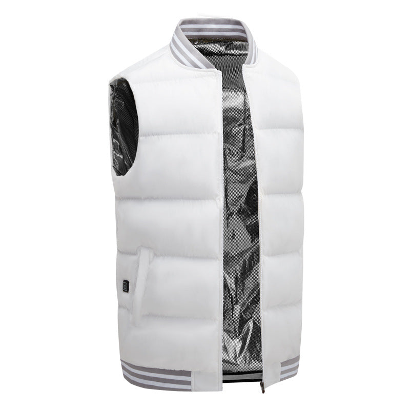 USB Electric Heated Vest with 3 Heat Levels for Outdoor Warmth