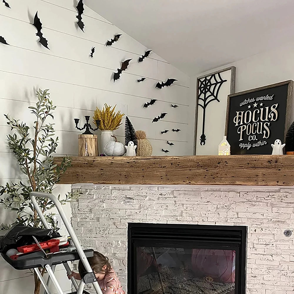 Halloween Bat Wall Decorations