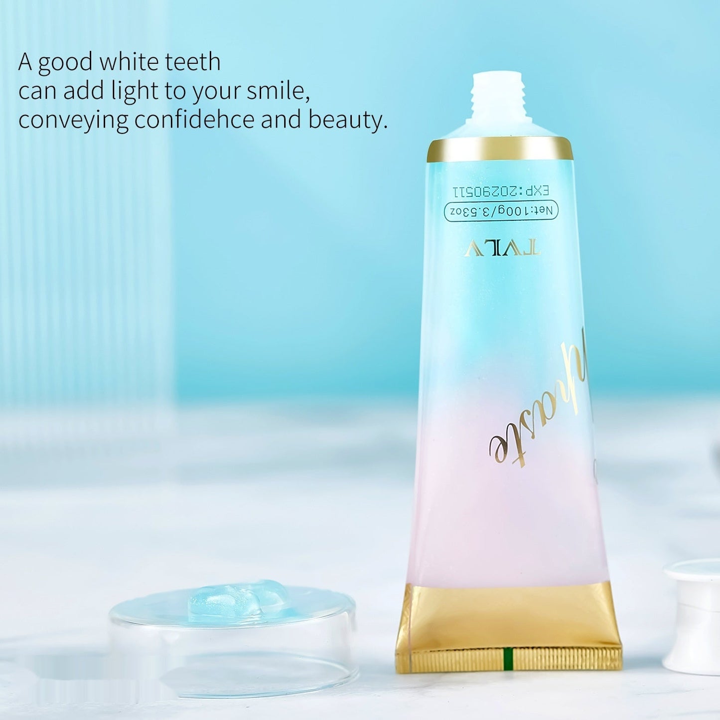 Colorful Whitening Toothpaste for Fresh Breath & Stain Removal