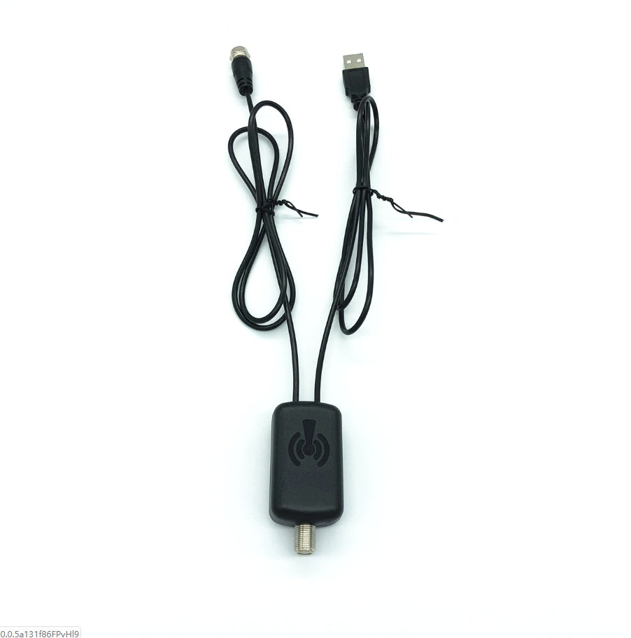 HDTV TV Antenna Signal Booster Amplifier with 75Ω Adapter