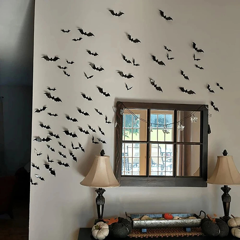 Halloween Bat Wall Decorations