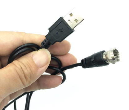 HDTV TV Antenna Signal Booster Amplifier with 75Ω Adapter