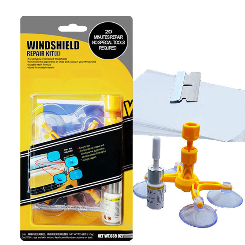 Car Windshield Glass Crack Repair Kit Scratch Restore Tool 3ml