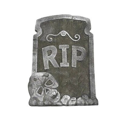 4-Piece Halloween Tombstone Graveyard Decor 🎃