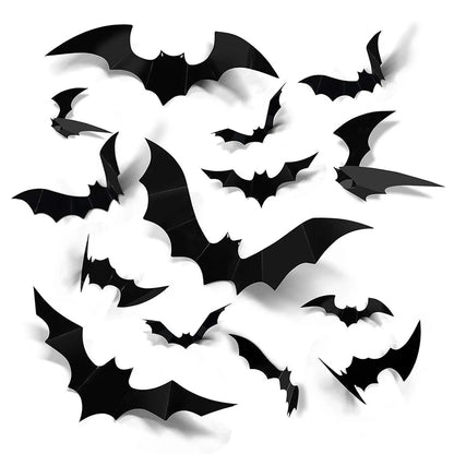 Halloween Bat Wall Decorations