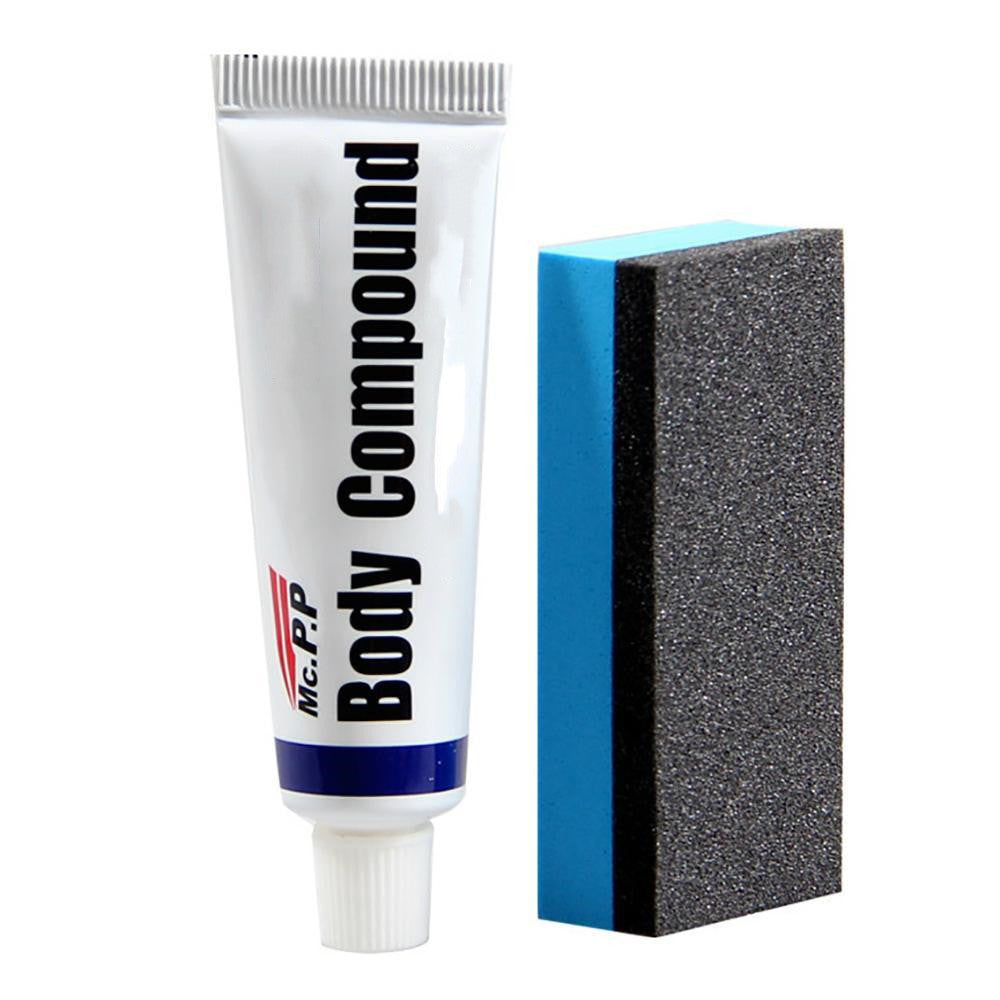 Car Scratch Remover Wax Kit with Sponge for Minor Paint Repair
