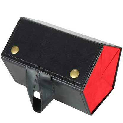 Portable Foldable Eyeglasses Organizer Case for 5 Pairs