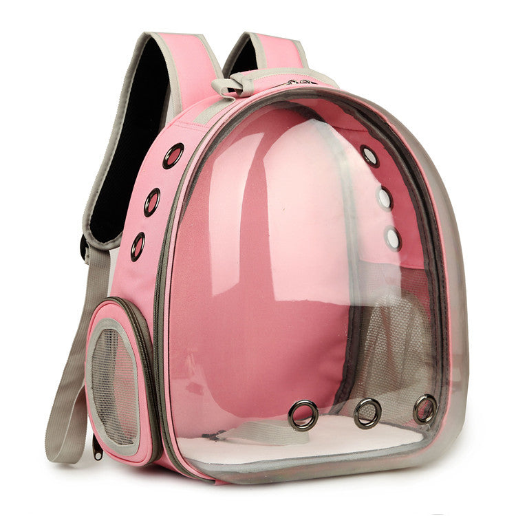 Expandable Pet Carrier Backpack with Clear Window for Cats & Dogs