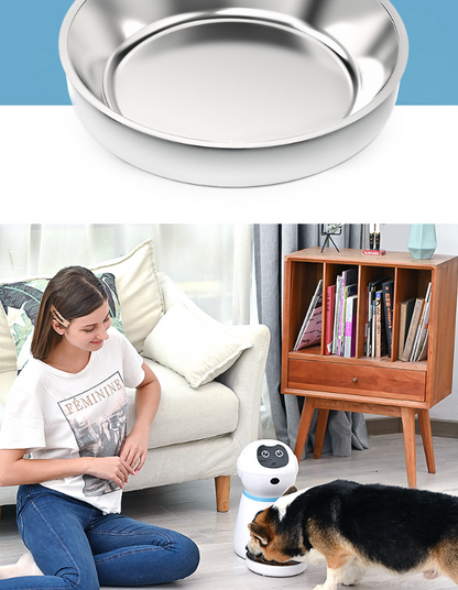 Automatic Pet Feeder with Voice Recorder & Programmable Meals