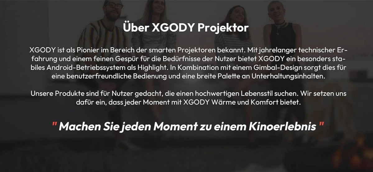XGODY Android LED Projector - additional view 17