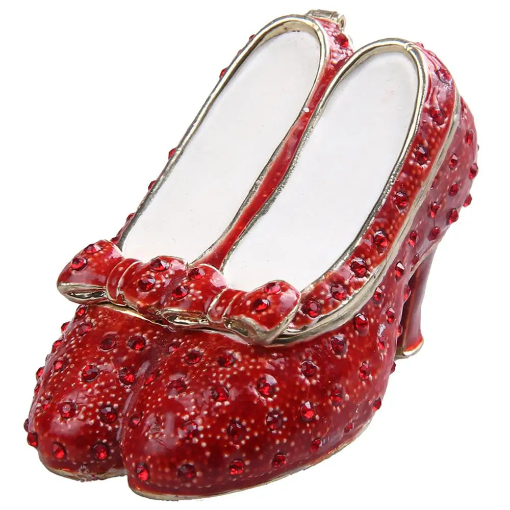 Bejewelled Slipper Trinket Box - main product view