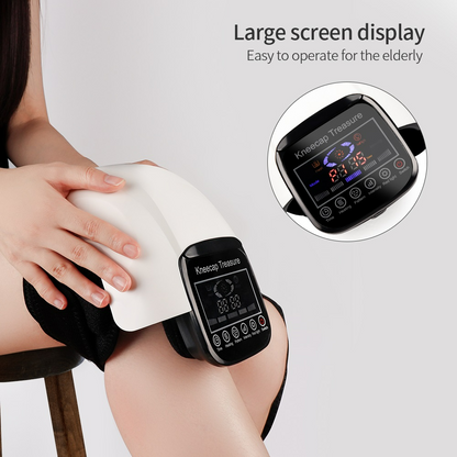 Electric Heated Knee Massager with Heat, Air Compression & Vibration