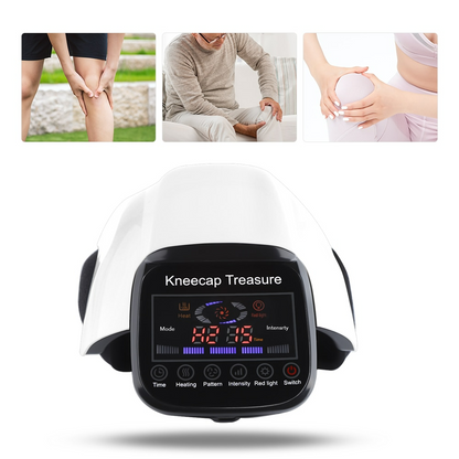 Electric Heated Knee Massager with Heat, Air Compression & Vibration