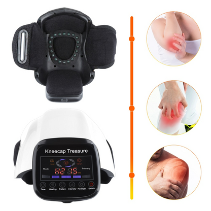 Electric Heated Knee Massager with Heat, Air Compression & Vibration