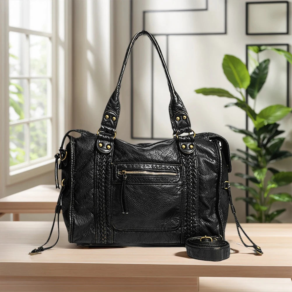 Retro PU Shoulder Bag for Women - additional view 11