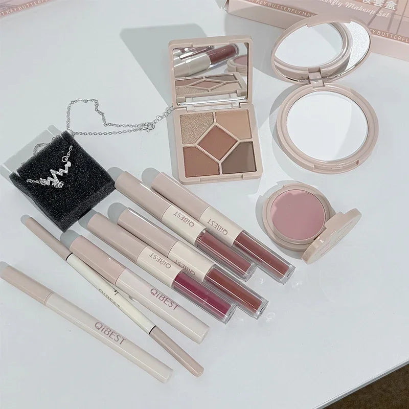 Makeup Gift Box Set with Necklace - close-up of details