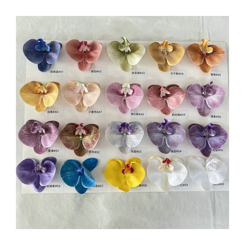 Artificial Butterfly Orchid Stem 38in - size and specification details
