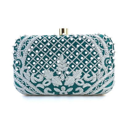 Embroidered Evening Clutch Bag - additional view 23