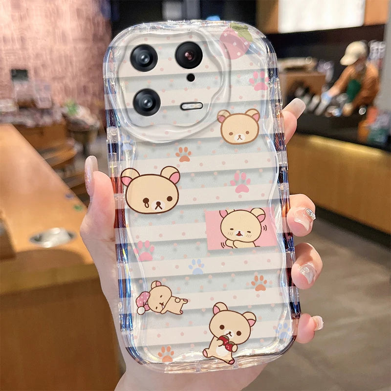 Rilakkuma silicone phone case, design 5