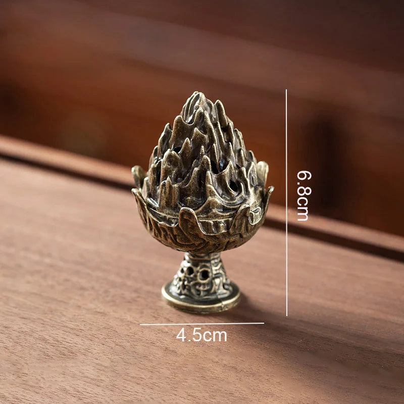 Mini Alloy Incense Holder - what's included