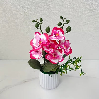 Artificial Butterfly Orchid Stem 38in - additional view 29