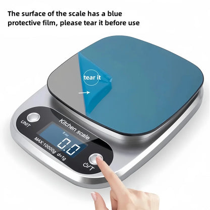 Digital Kitchen Scale 10kg - size and specification details