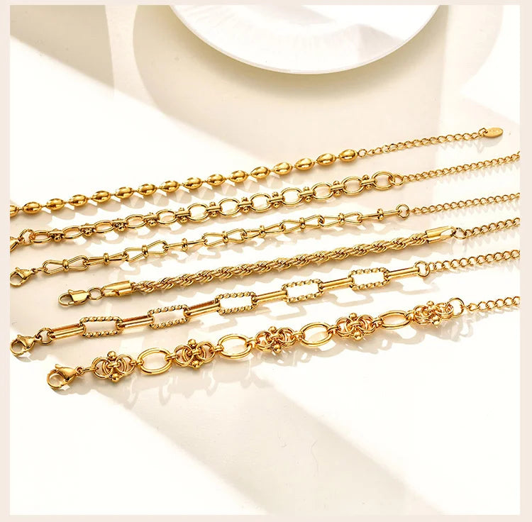 Gold Plated Chunky Chain Bracelet - what's included