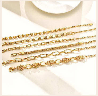 Gold Plated Chunky Chain Bracelet - what's included