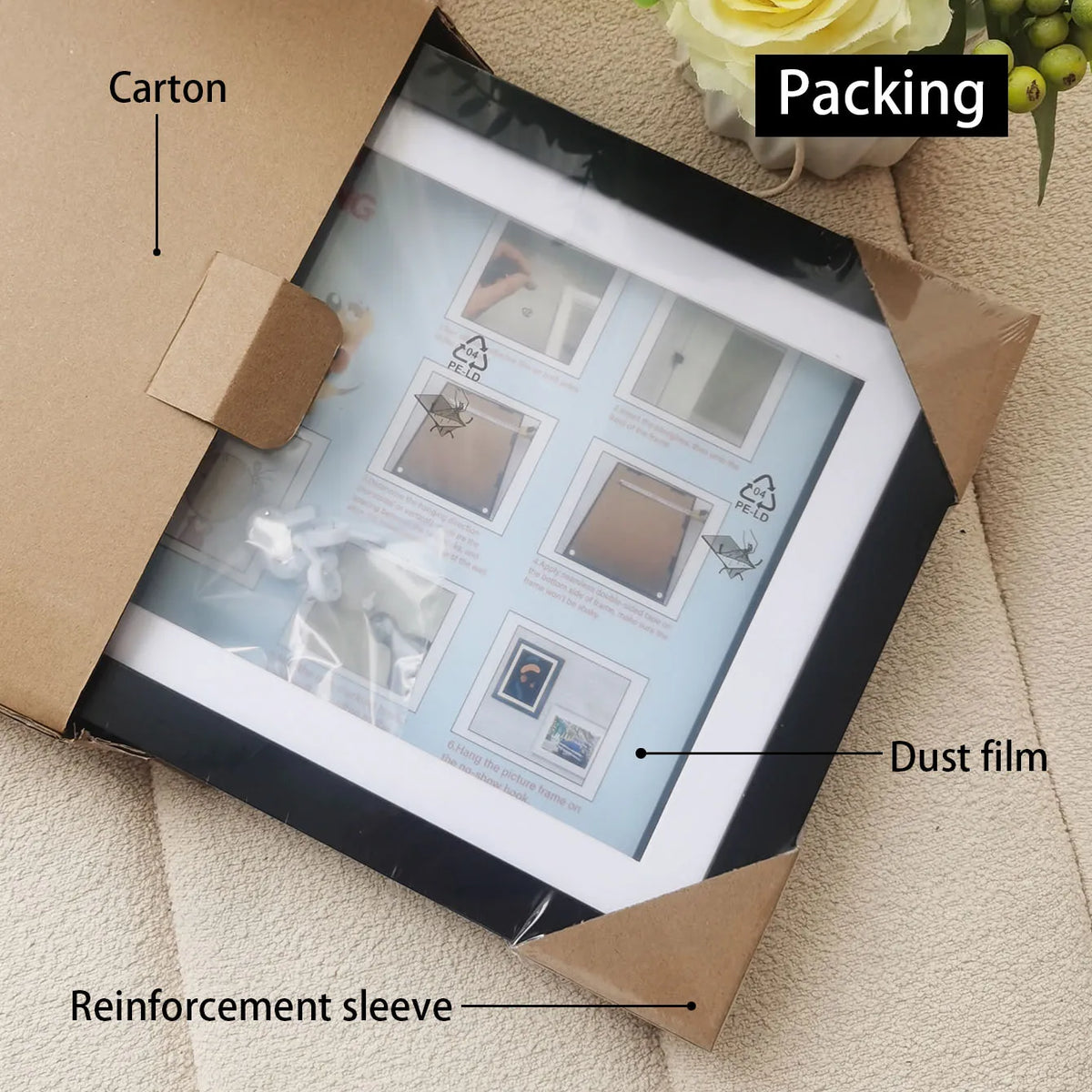 Magnetic A4 Art Frame - size and specification details