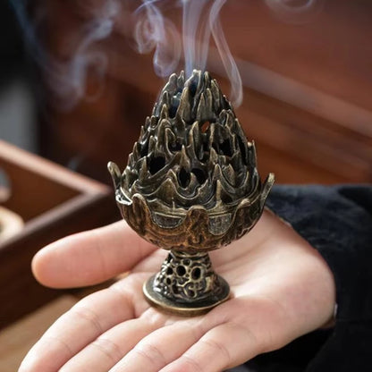 Mini Alloy Incense Holder - main product view