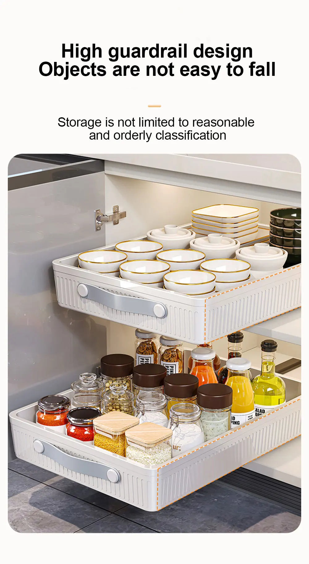Pull-Out Cabinet Storage Tray - additional view 18