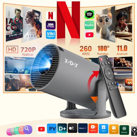 XGODY Android LED Projector - main product view
