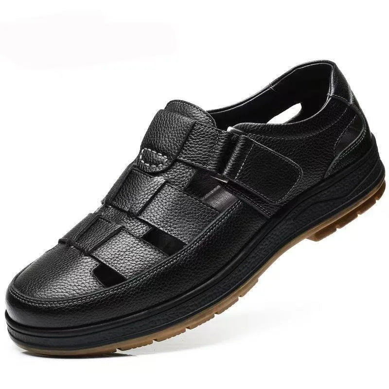 Men's Breathable Leather Shoes - product features