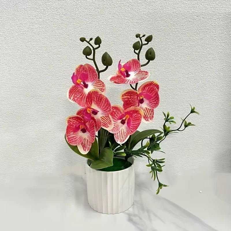 Artificial Butterfly Orchid Stem 38in - additional view 38