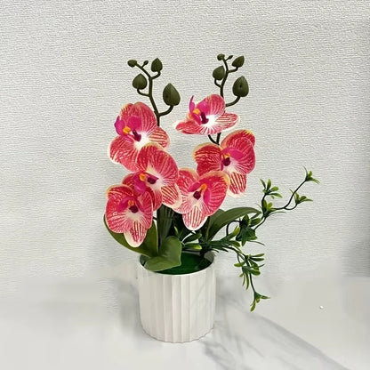 Artificial Butterfly Orchid Stem 38in - additional view 38