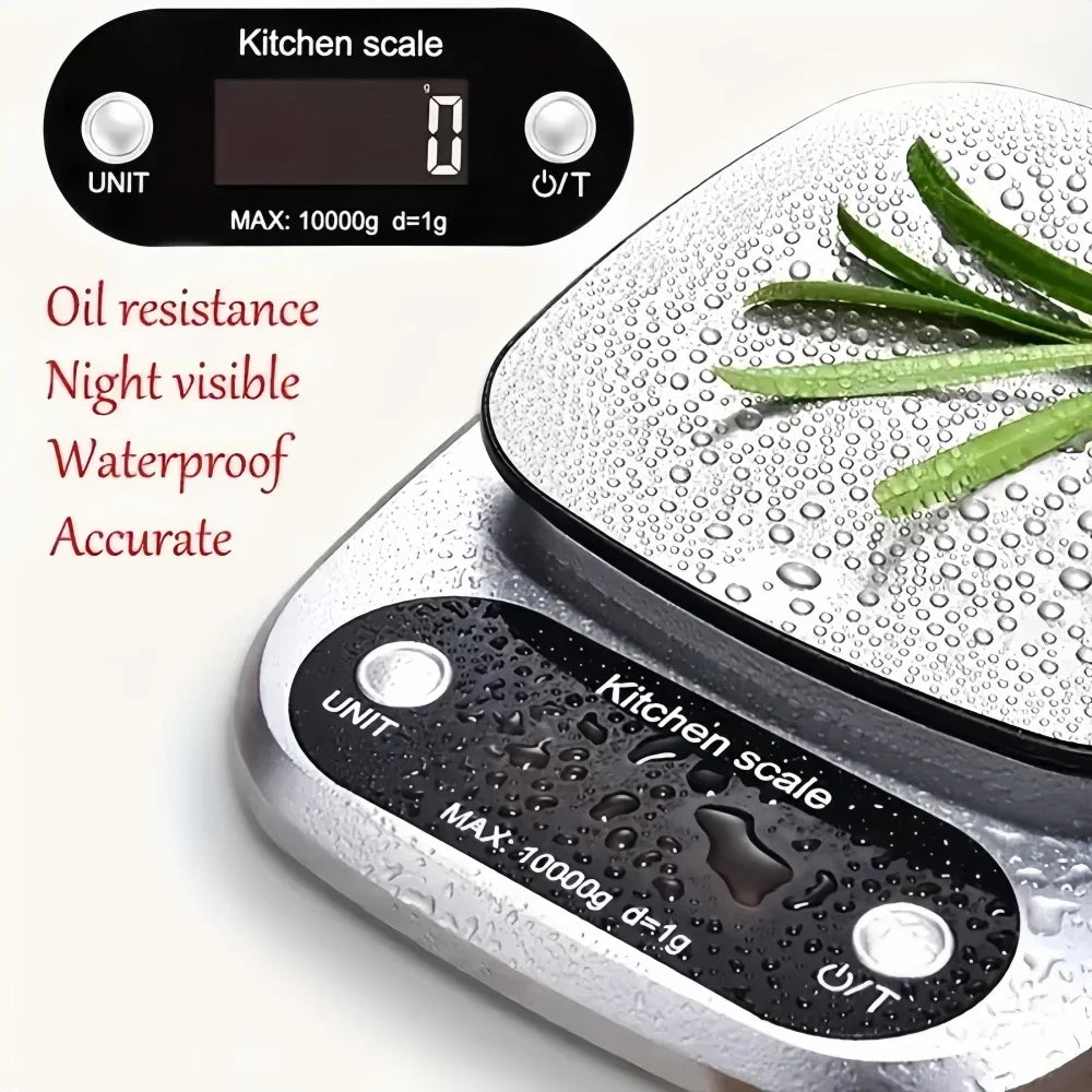 Digital Kitchen Scale 10kg - close-up of details