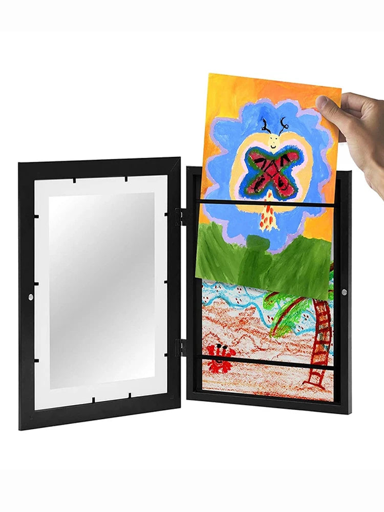 Magnetic A4 Art Frame - back view