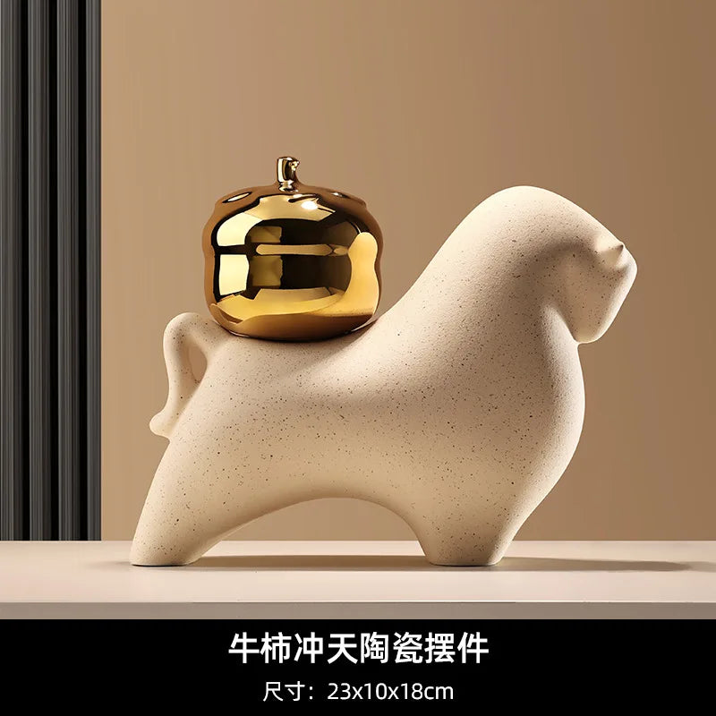 White Porcelain Animal Figurine - additional view 30